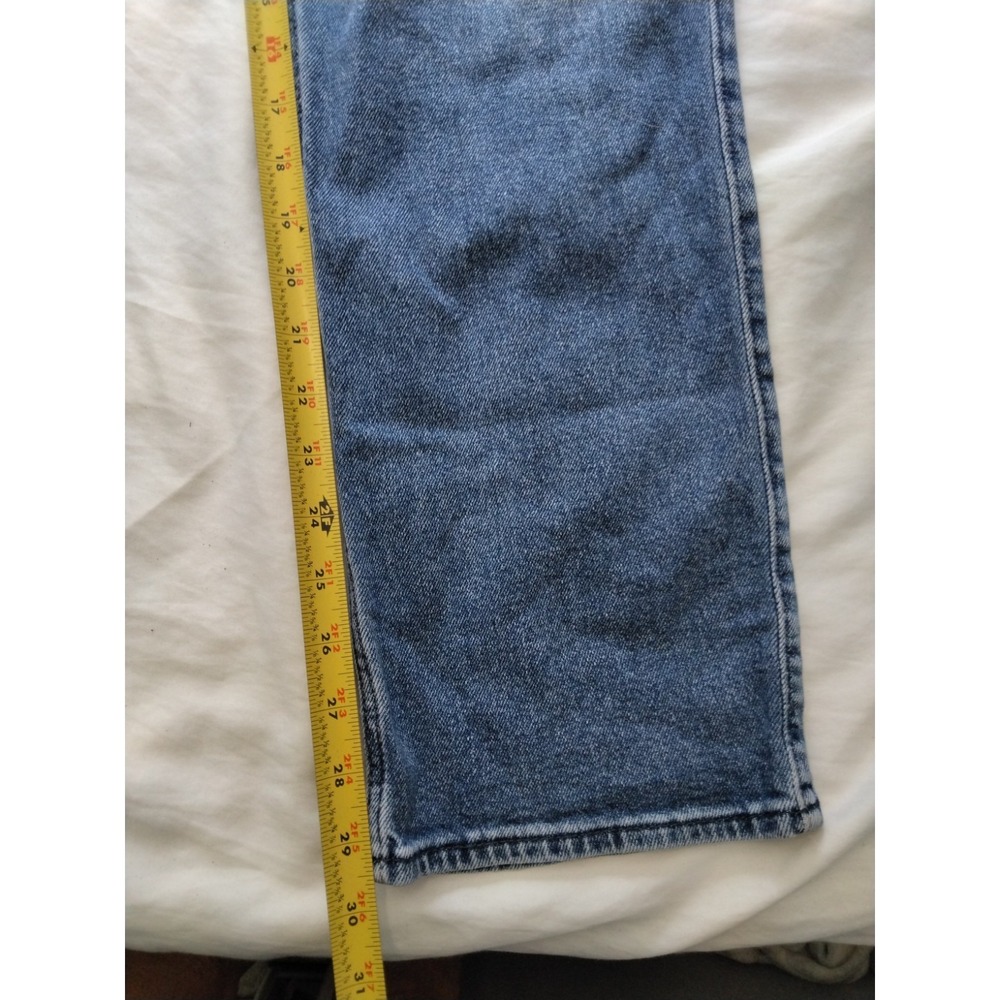 Hollister Ultra High-Rise '90s Vintage Straight Distressed Jeans – W28 L31 - Picture 4 of 9